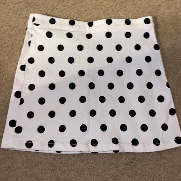 FOREVER 21 POLKA DOT SKIRT - Picture 2 of 4